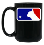 French Bulldog Usa Black Coffee Mug, Gift Coffee Mug
