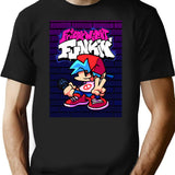 Friday Night Funkin Boyfriend Classic  For Fans For Men And Women Premium Heavyweight Cotton T-Shirt - Black
