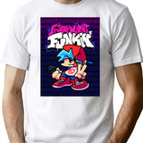 Friday Night Funkin Boyfriend Classic  For Fans For Men And Women Premium Heavyweight Cotton T-Shirt - White