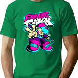 Friday Night Funkin Premium Heavyweight Cotton T-Shirt - Green