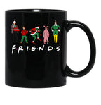 Friend Movies Christmas Gift Black Coffee Mug, Gift Coffee Mug - Black