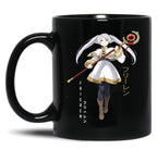 Frieren - Sousou No Frieren Black Coffee Mug, Gift Coffee Mug