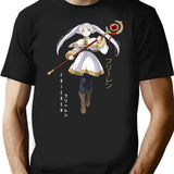 Frieren - Sousou No Frieren Premium Heavyweight Cotton T-Shirt - Black