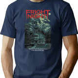 Fright Night Classic Premium Heavyweight Cotton T-Shirt - Navy