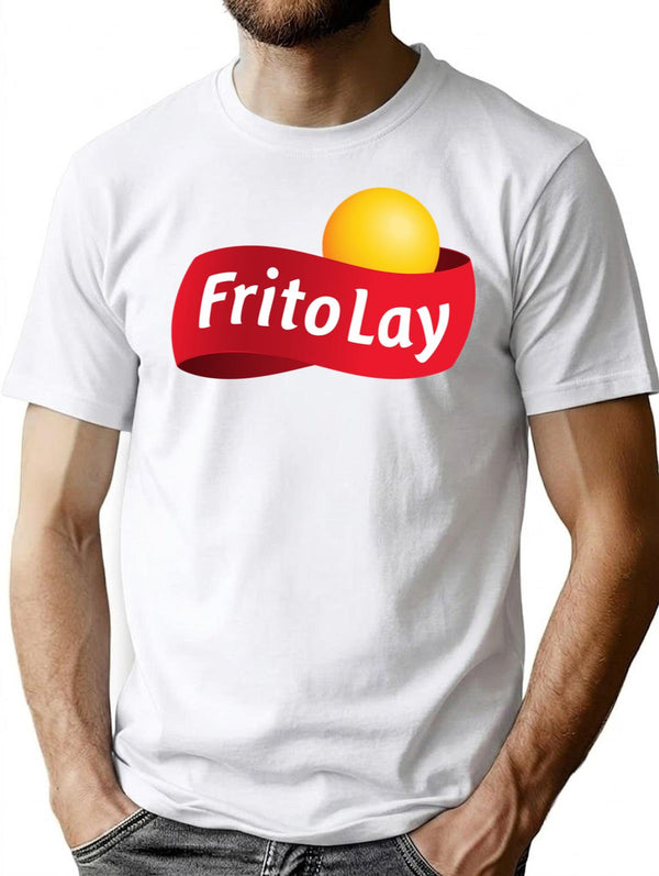 Fritolay Logo for Fans Premium Heavyweight Cotton T-Shirt - White