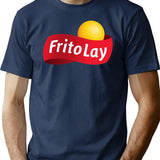 Fritolay Logo for Fans Premium Heavyweight Cotton T-Shirt - Navy