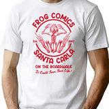 Frog Comics - Santa Carla T-Shirt for Men & Women, T-Shirts Graphic Tee - White