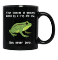 Frog Never Zero Black Coffee Mug, Gift Coffee Mug - Black