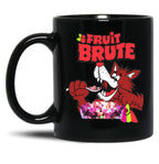 Fruit Brute - Vintage Discontinued Cereals Black Coffee Mug, Gift Coffee Mug