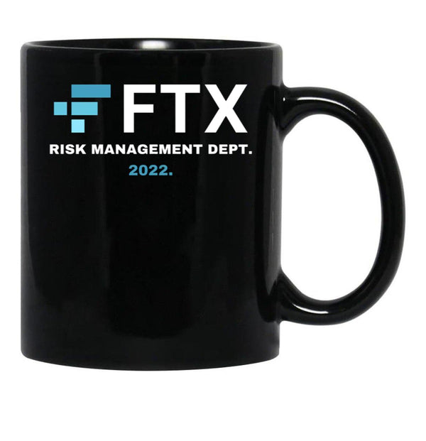 Ftx Risk Management Department Coffee Mug Black Coffee Mug, Gift Coffee Mug - Black