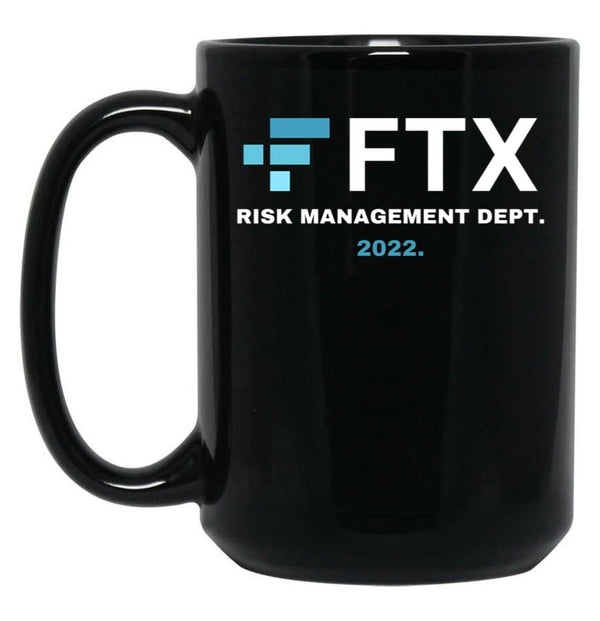 Ftx Risk Management Department Coffee Mug Black Coffee Mug, Gift Coffee Mug - Black