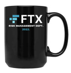 Ftx Risk Management Department Coffee Mug Black Coffee Mug, Gift Coffee Mug