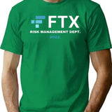 Ftx Risk Management Department Premium Heavyweight Cotton T-Shirt - Green