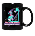 Fun Graphic For Families Who Love Basketball Black Coffee Mug, Gift Coffee Mug - Black