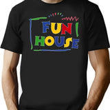 Fun House Premium Heavyweight Cotton T-Shirt - Black
