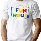 Fun House Premium Heavyweight Cotton T-Shirt - White