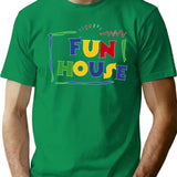 Fun House Premium Heavyweight Cotton T-Shirt - Green