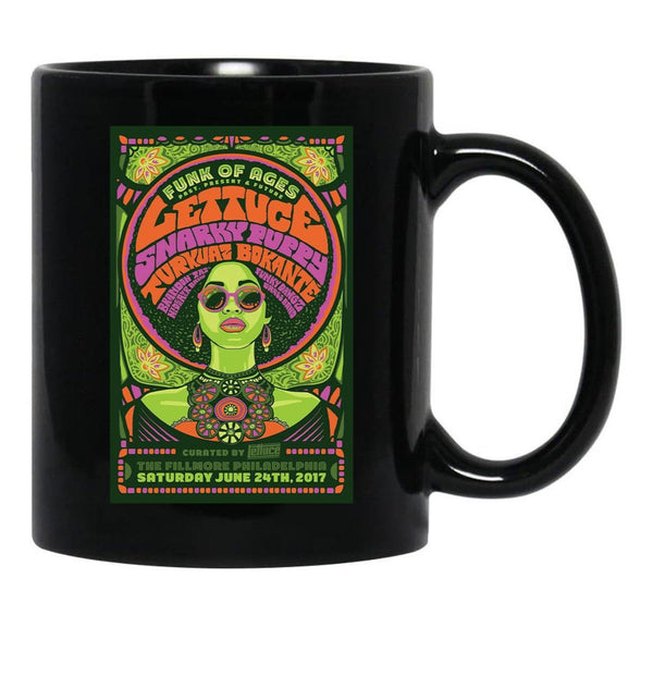 Funk of Ages Black Coffee Mug, Gift Coffee Mug - Black