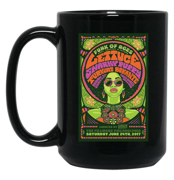 Funk of Ages Black Coffee Mug, Gift Coffee Mug - Black