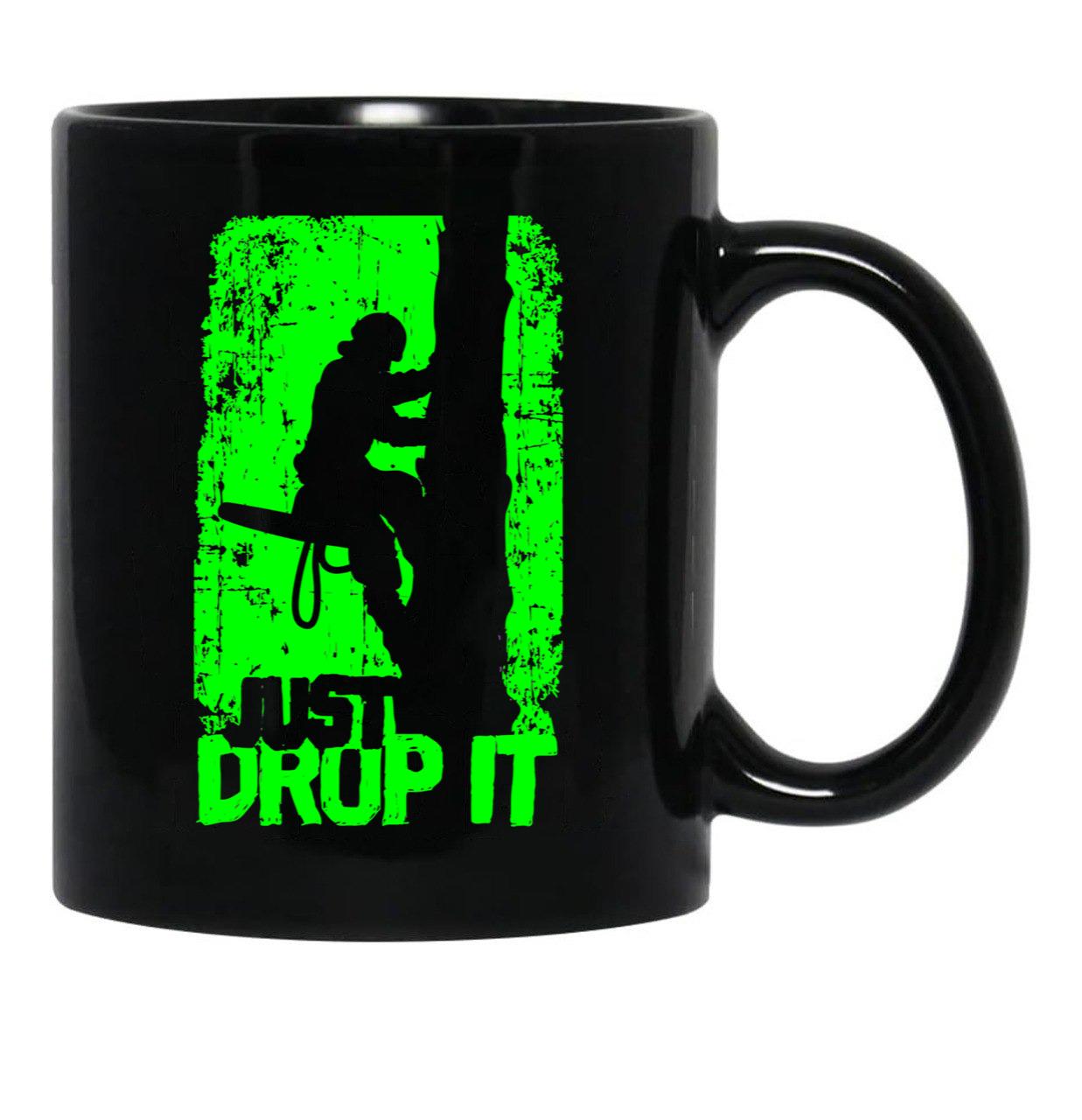 Funny Arborist For Men Women - Lumberjack Gift Idea Black Coffee Mug, Gift Coffee Mug - Black