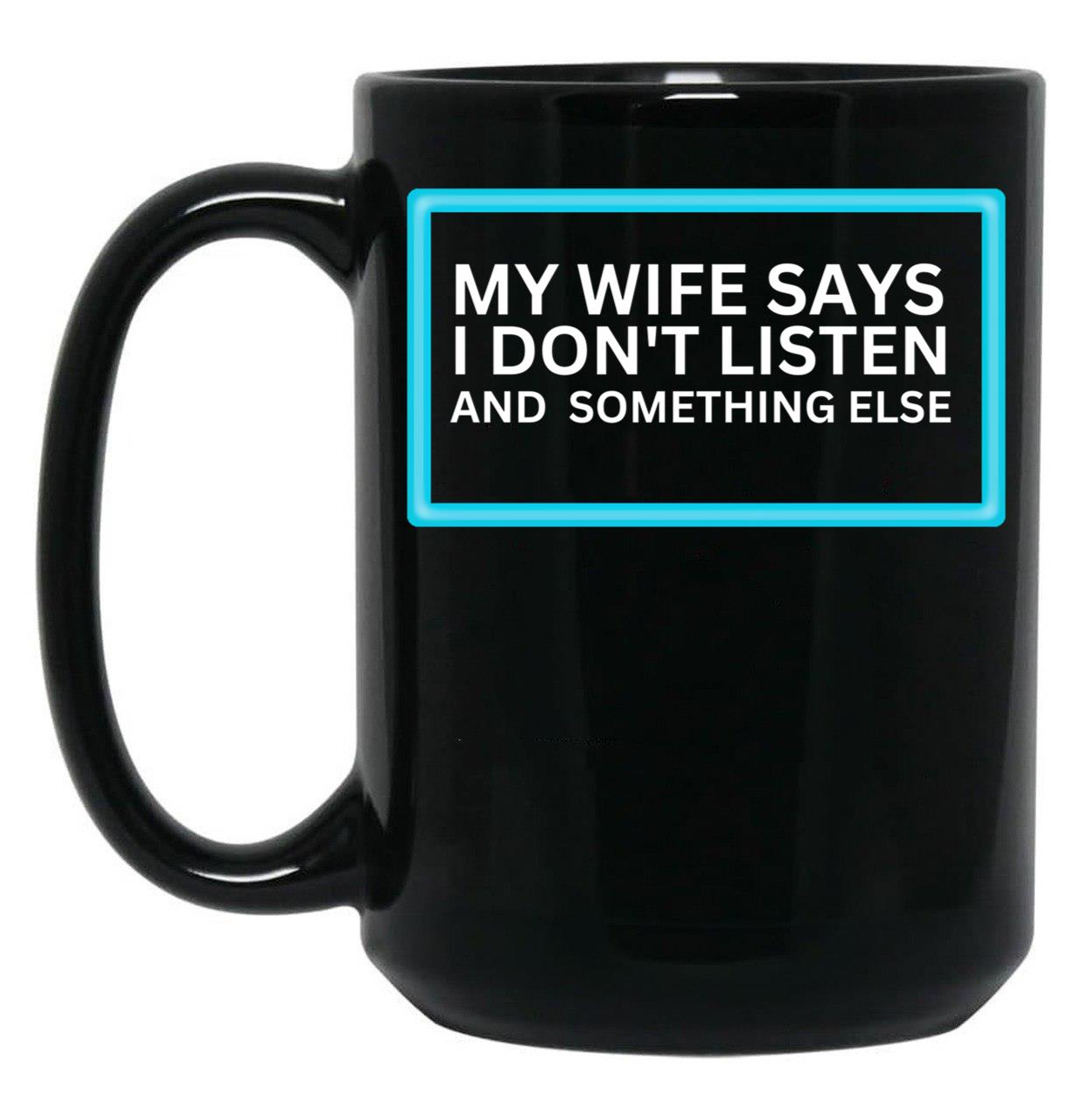 Funny Aussie Shirt Black Coffee Mug, Gift Coffee Mug