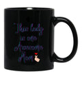 Funny Awesome Mom Black Coffee Mug, Gift Coffee Mug - Black