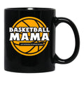 Funny Basketball Mom Black Coffee Mug, Gift Coffee Mug - Black