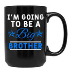 Funny Big Brother Black Coffee Mug, Gift Coffee Mug