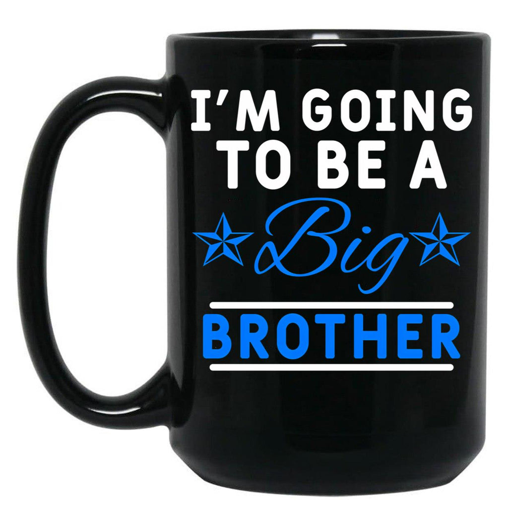 Funny Big Brother Black Coffee Mug, Gift Coffee Mug