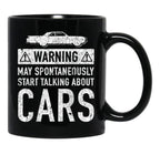 Funny Car Lover Gift - Garage Owner Car Fixer Enthusiast Black Coffee Mug, Gift Coffee Mug - Black