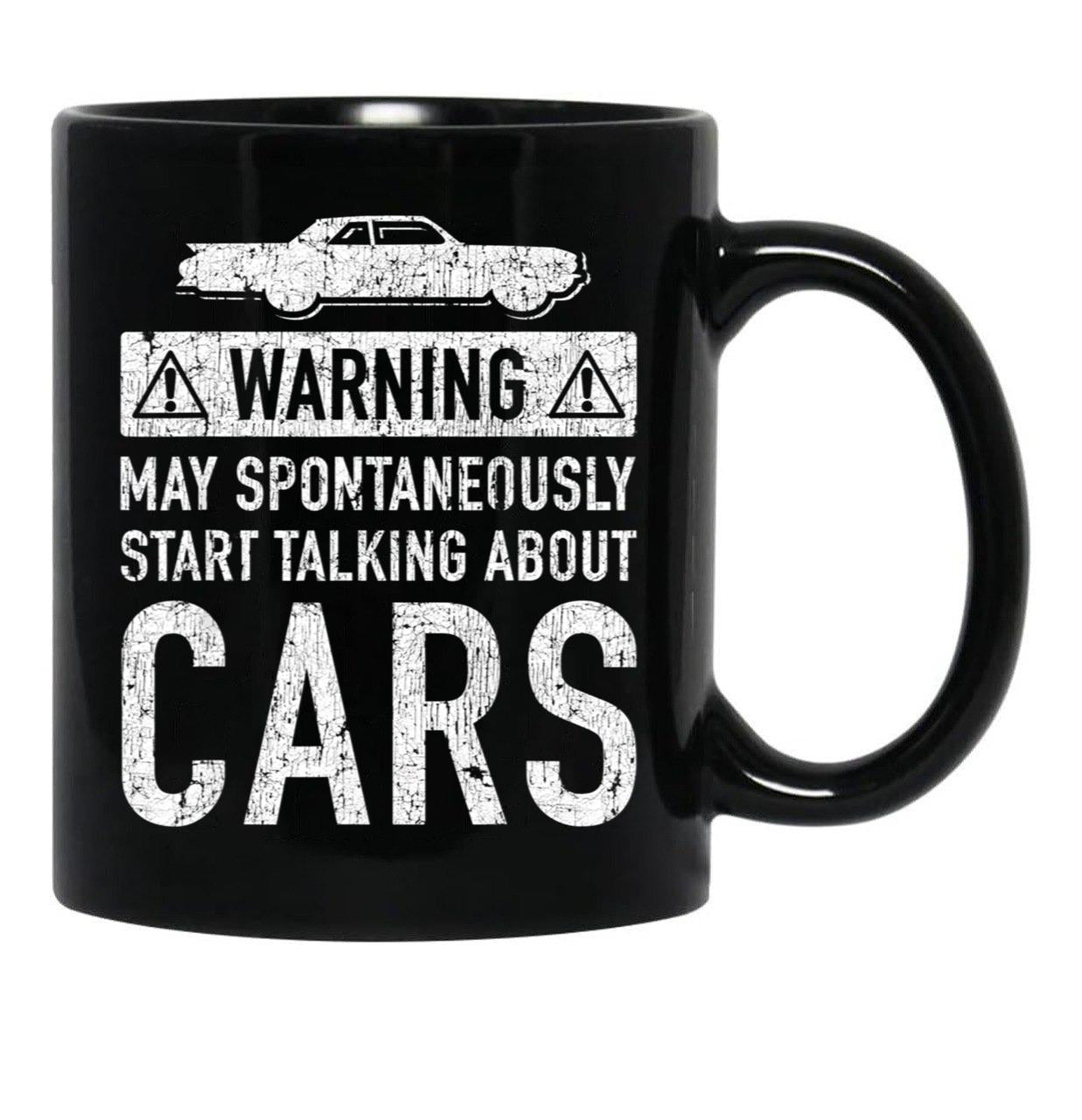 Funny Car Lover Gift - Garage Owner Car Fixer Enthusiast Black Coffee Mug, Gift Coffee Mug - Black