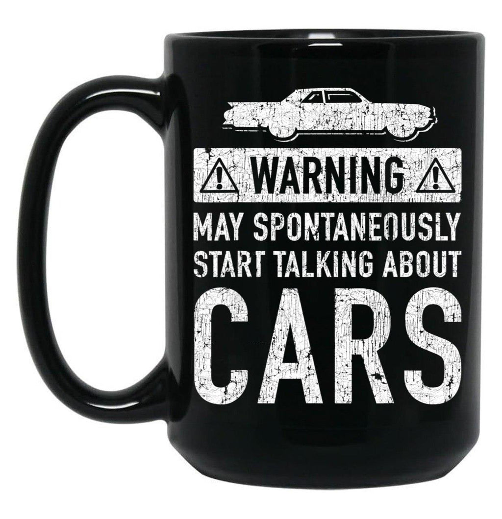 Funny Car Lover Gift - Garage Owner Car Fixer Enthusiast Black Coffee Mug, Gift Coffee Mug