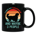 Funny Cavoodle Black Coffee Mug, Gift Coffee Mug - Black