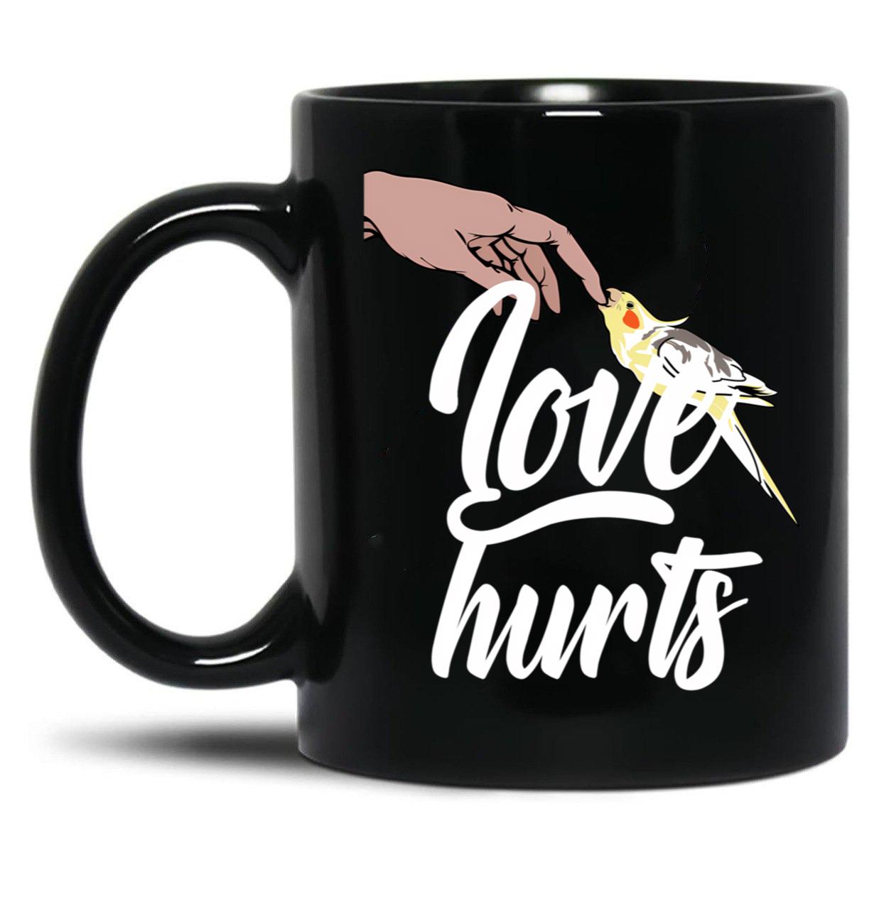 Funny Cockatiel Owner Gift Bird Mom Or Dad Shirt Black Coffee Mug, Gift Coffee Mug - Black