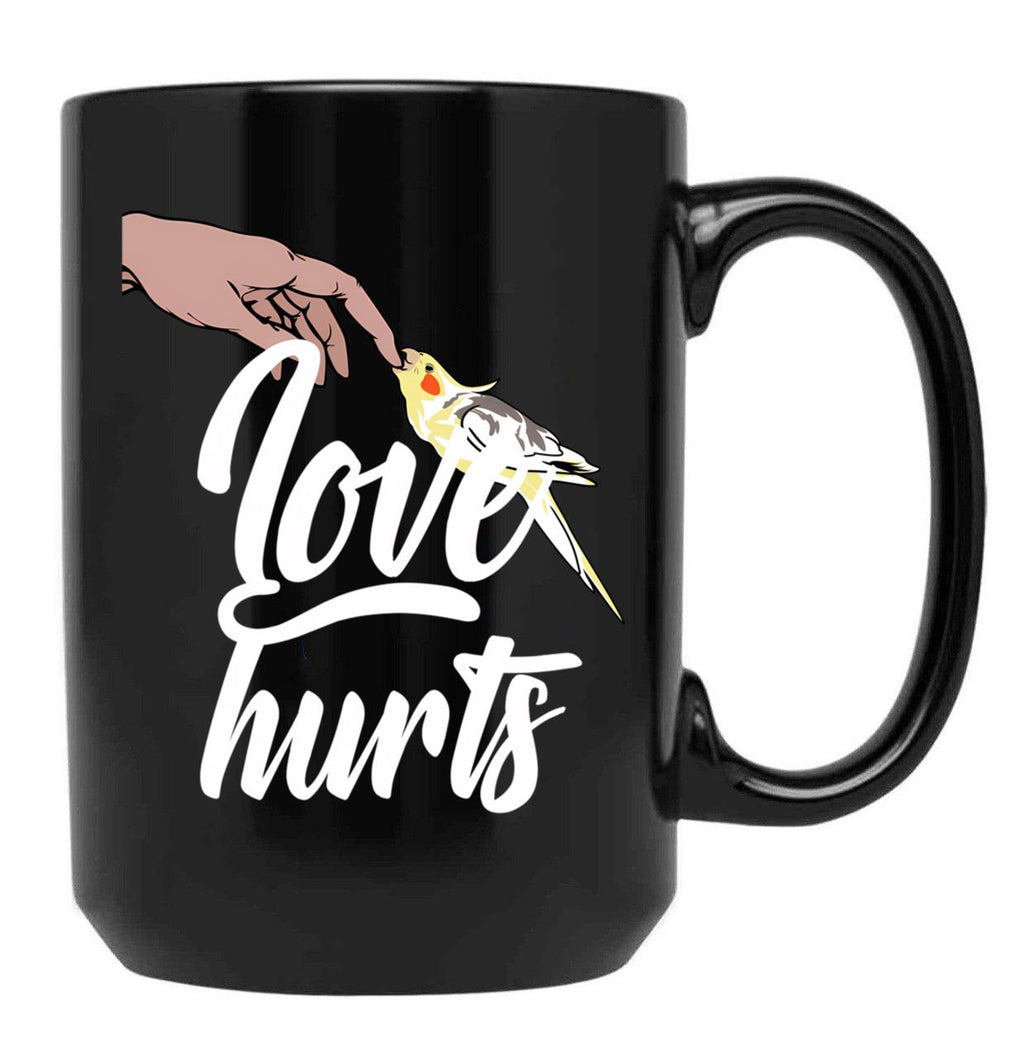 Funny Cockatiel Owner Gift Bird Mom Or Dad Shirt Black Coffee Mug, Gift Coffee Mug