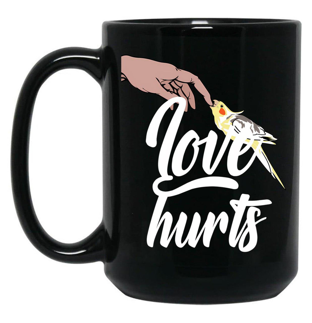 Funny Cockatiel Owner Gift Bird Mom Or Dad Shirt Black Coffee Mug, Gift Coffee Mug