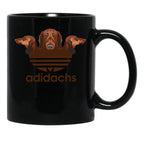 Funny Dachshud Shirt Black Coffee Mug, Gift Coffee Mug - Black