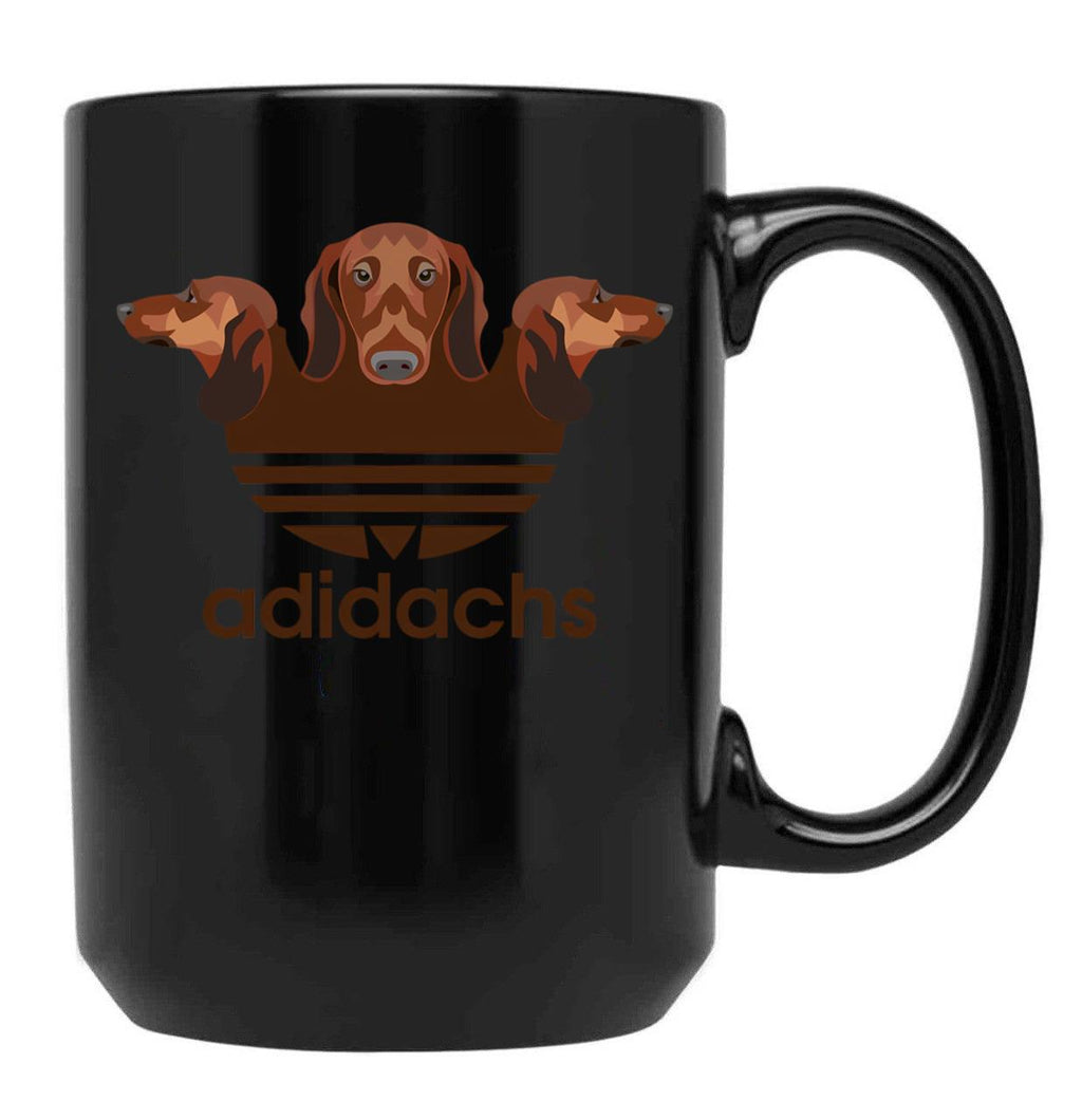 Funny Dachshud Shirt Black Coffee Mug, Gift Coffee Mug
