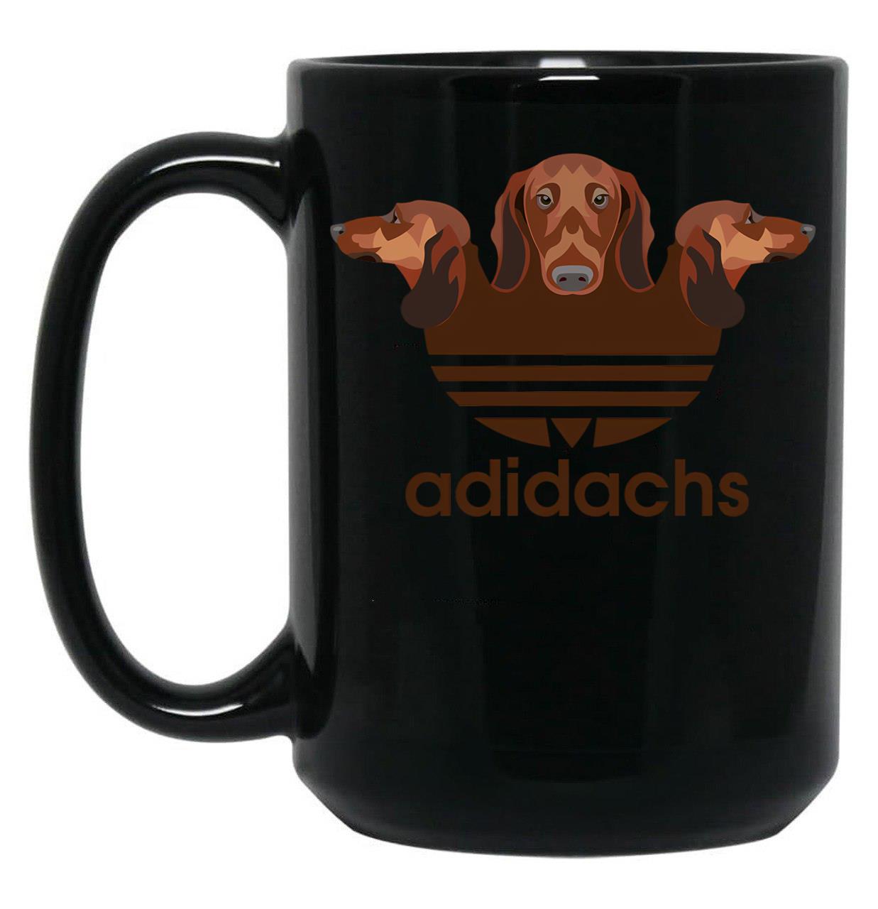 Funny Dachshud Shirt Black Coffee Mug, Gift Coffee Mug