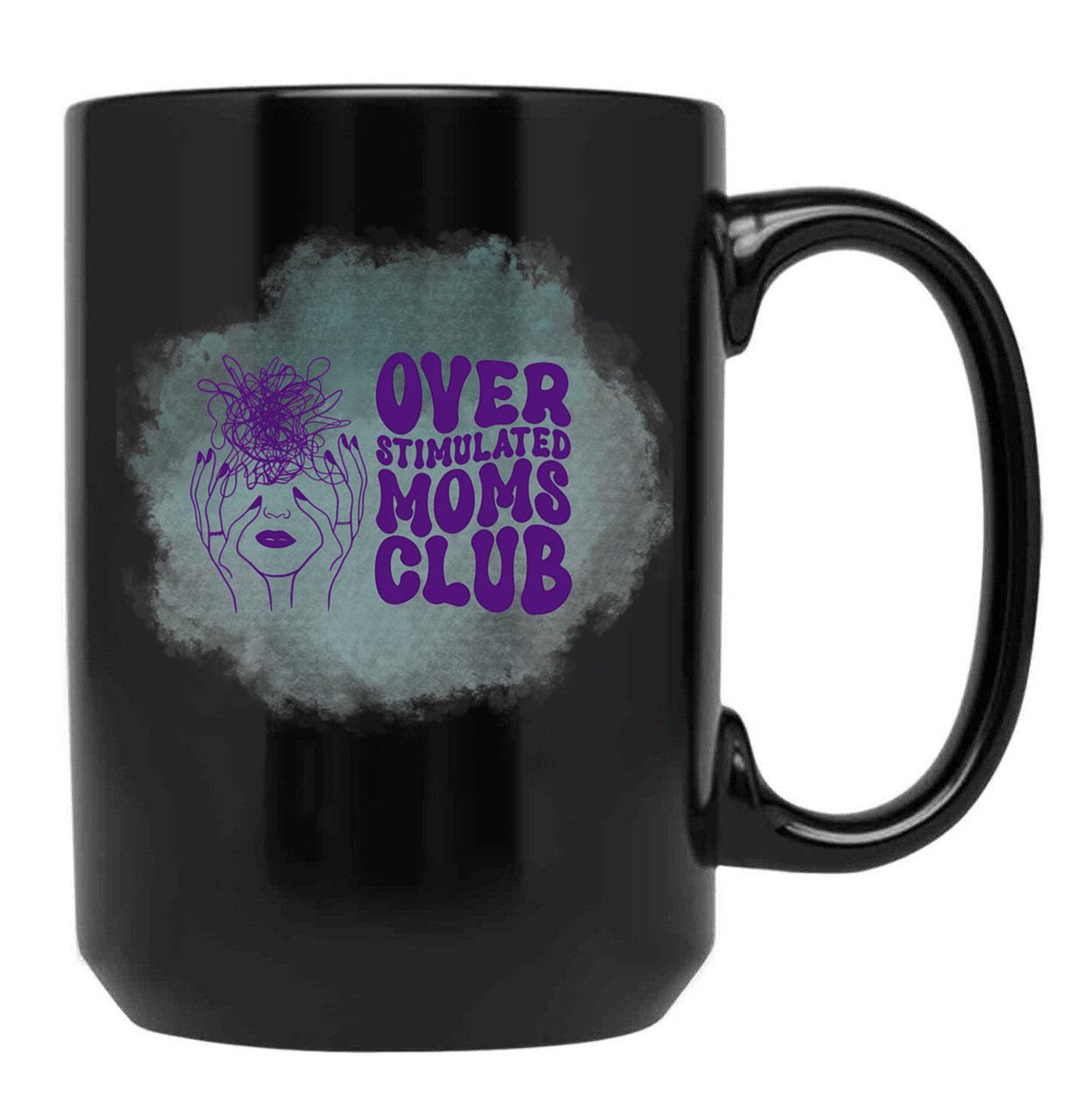Funny Dysfunctional Family Drama Sayings Stressed Out Mom Black Coffee Mug, Gift Coffee Mug