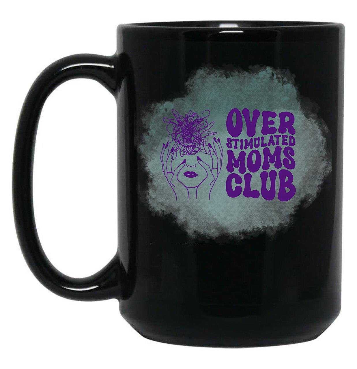 Funny Dysfunctional Family Drama Sayings Stressed Out Mom Black Coffee Mug, Gift Coffee Mug