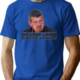 Funny F1 Boss Quote - Guenther Steiner Premium Heavyweight Cotton T-Shirt - Blue
