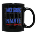 Funny Facebook Jail Inmate Repeat Offender Black Coffee Mug, Gift Coffee Mug - Black