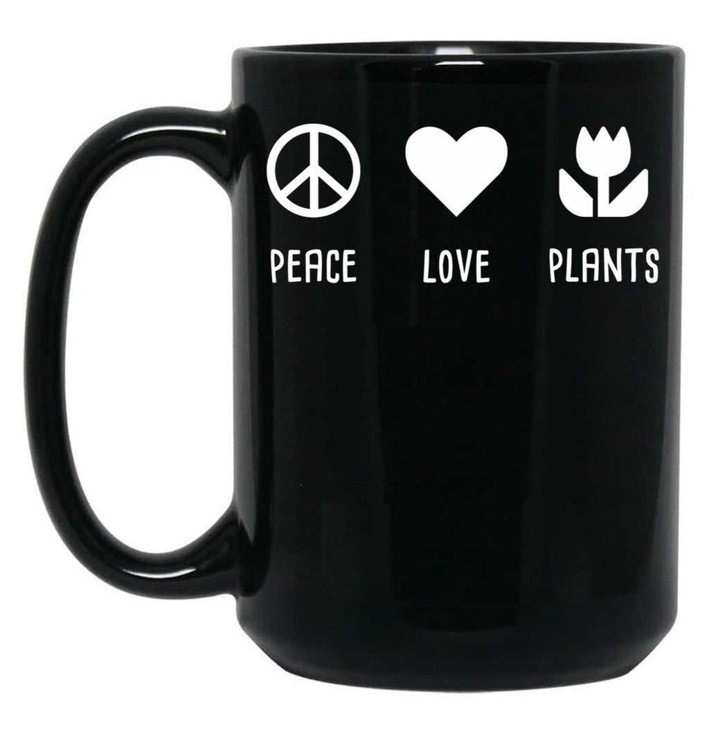Funny Gardener Gardening Graphic Black Coffee Mug, Gift Coffee Mug