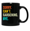 Funny Gardening Cute Gardening Gardening Mom Da Husband Black Coffee Mug, Gift Coffee Mug - Black
