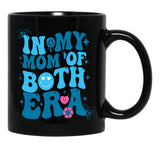 Funny Groovy In My Both Of Mom Era For Mom Lover'S Mother'S Day Black Coffee Mug, Gift Coffee Mug - Black