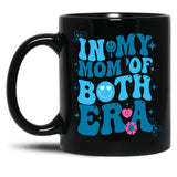 Funny Groovy In My Both Of Mom Era For Mom Lover'S Mother'S Day Black Coffee Mug, Gift Coffee Mug - Black