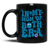 Funny Groovy In My Both Of Mom Era For Mom Lovers Mother'S Black Coffee Mug, Gift Coffee Mug - Black
