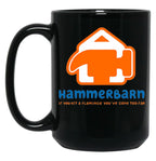 Funny Hammerbarn Black Coffee Mug, Gift Coffee Mug