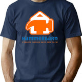 Funny Hammerbarn Premium Heavyweight Cotton T-Shirt - Navy